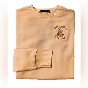 KJP Pumpkin Spice Everything Embroidered Sweatshirt